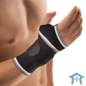 ManuBasic Handgelenkbandage in schwarz