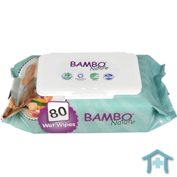 Bambo Nature Feuchttücher (12 Pack)