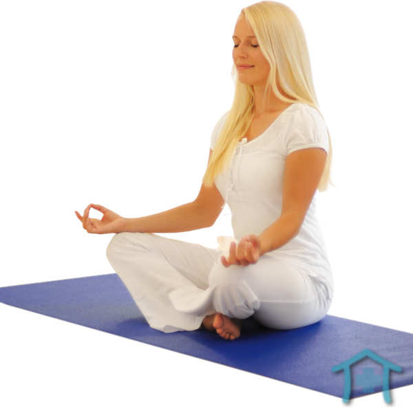 Yoga-Matte Royal Blue „Slim“ Sissel®