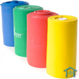 Body-Band Fitnessrolle in vier Stärken