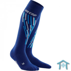 CEP Ski Thermo socks blue