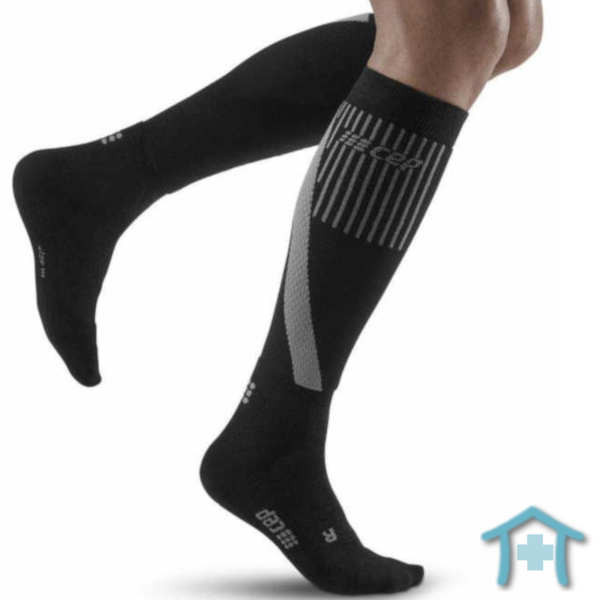 CEP Cold Weather Run Merino schwarz