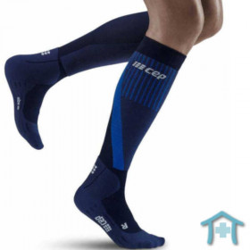 CEP Cold Weather Run Merino blau