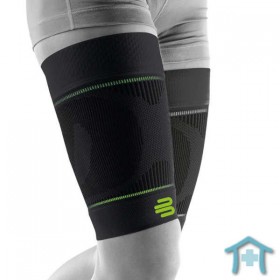 Sports Compression Sleeves Upper Leg schwarz