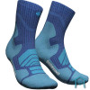 Outdoor Merino Mid Cut Socks Men in ocean blau