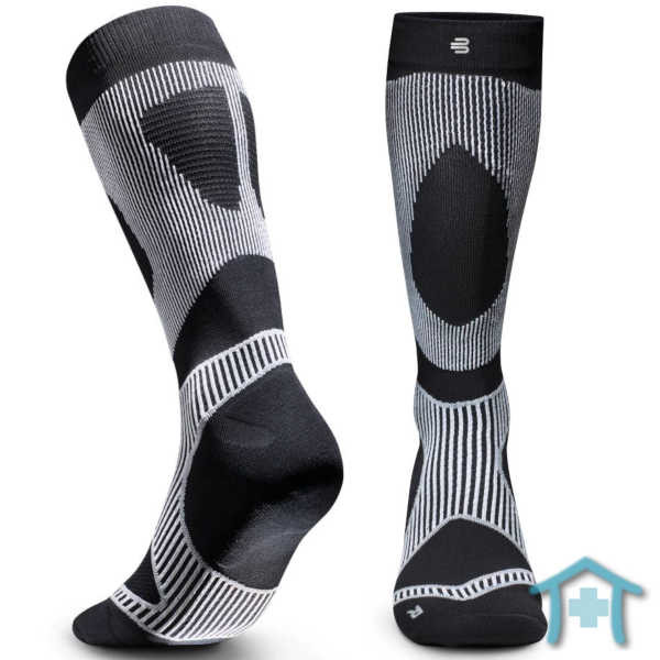 Run Performance Compression Socks in schwarz