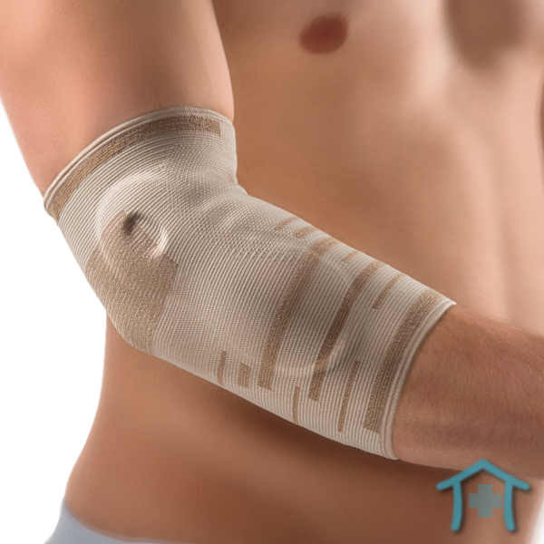 ActiveMed Ellbogenbandage mit Polster grau