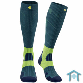 Trail Run Compression Socks Damen in grün