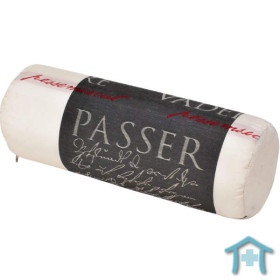 Nackenrolle Royal in schwarz-weiss