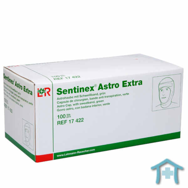 Sentinex® OP-Haube Astro Extra Schweissband Verpackung