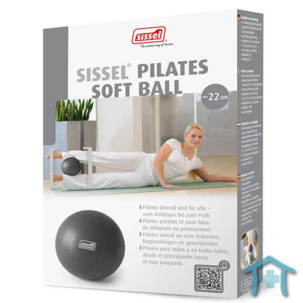 SISSEL® Pilates Soft Ball Set Anwendung Verpackung