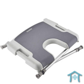 Faltbarer Duschhocker Sorrento zusammengefaltet