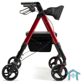 Rollator Goliat bis 200 kg rot
