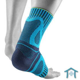 Sports Achilles Support von Bauerfeind mit grosser Pelotte über der Achillessehne