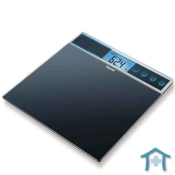 Beurer Glaswaage mit Sprachfunktion GS 39