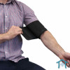 Omron M2 Comfort Blutdruckmessgerät mit Intelli Wrap Manschette, die sich besonders einfach anlegen lässt