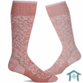 Damask Stützstrumpf Damen by SockWell