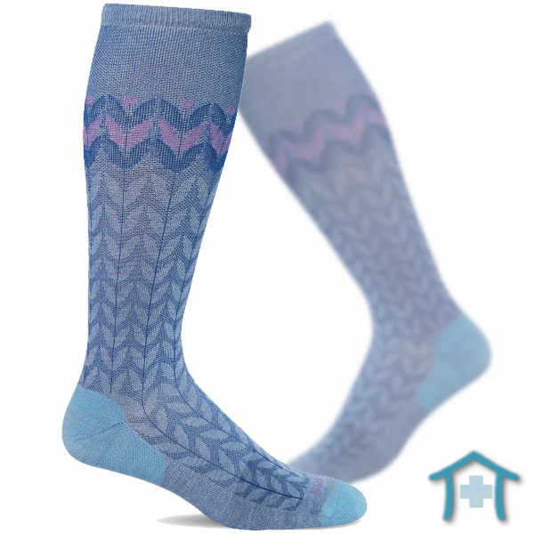 Sockwell Bean Stalk Cornflower Damen