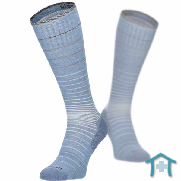 Circulator Stützstrumpf Damen by SockWell in bluestone
