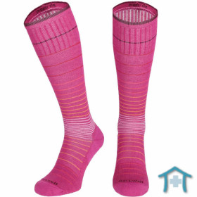 Circulator Merino-Stützsocken in Himbeer