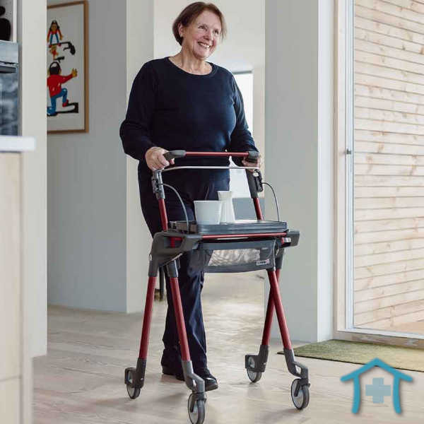 TOPRO Hestia Premium Indoor Rollator Anwendung drinnen