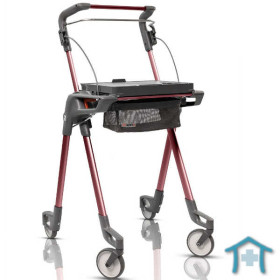 TOPRO Hestia Premium Indoor Rollator in Rot