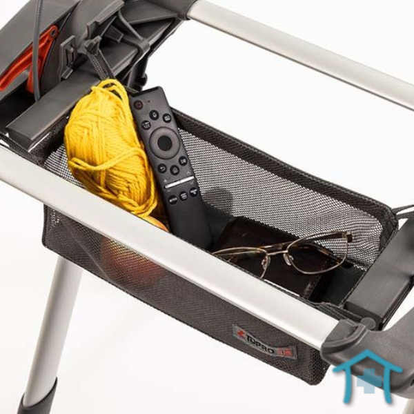 TOPRO Hestia Premium Indoor Rollator mit praktischem Korb