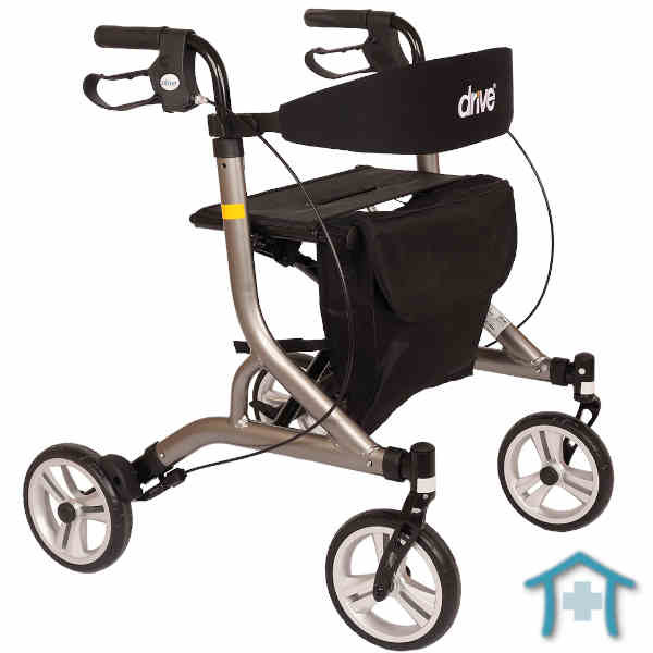 Leichtgewicht-Rollator Nitro SL in blau