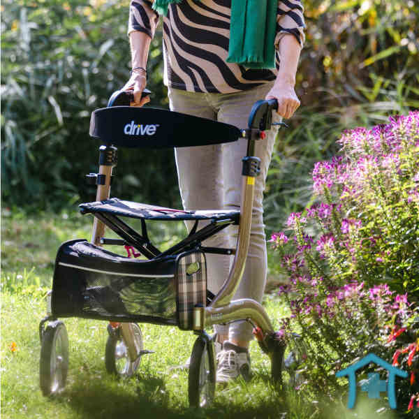 Premium-Rollator Nitro Anwendung