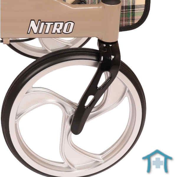 Premium-Rollator Nitro grosse Räder