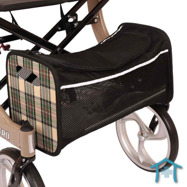 Premium-Rollator Nitro Detail Tasche