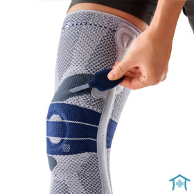 GenuTrain P3 Kniebandage - Individuelle Einstellung der Patellaführung und Korrektur