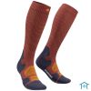 Outdoor Merino Compression Socks Men in granat