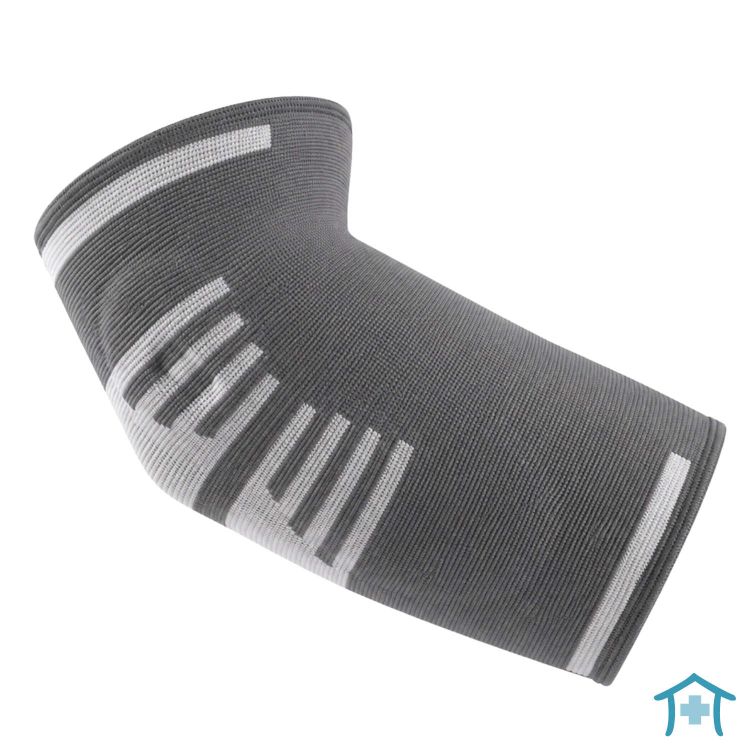 ActiveMed Ellbogenbandage mit Polster grau isoliert