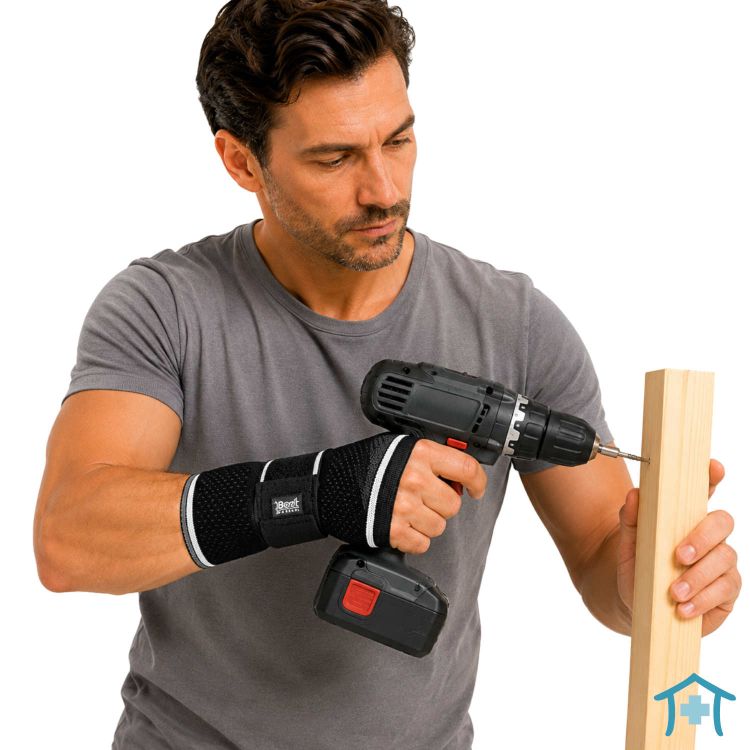 ManuBasic Handgelenkbandage mit Schiene & Band Handwerker