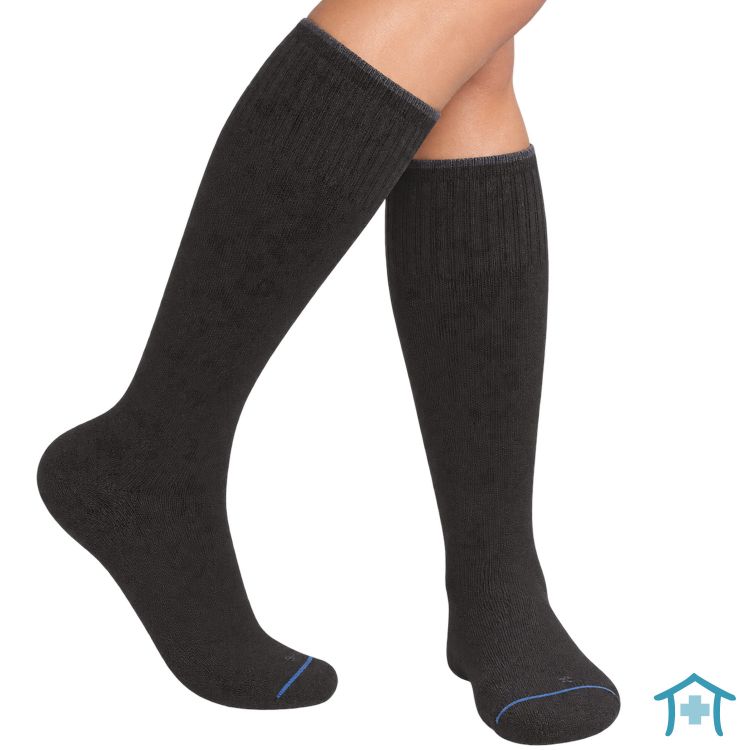 Circulator Stützstrumpf von Sockwell, Merino, schwarz