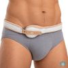 BORT HerniaFix Federbruchband mit runder Pelotte, einseitig
