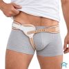 BORT HerniaFix Elastisches Bruchband mit Pelotte & Riemen