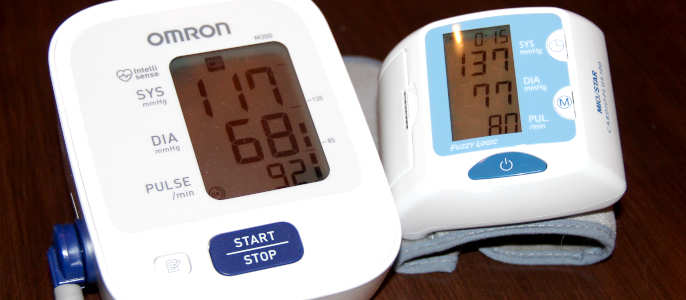 Vergleich Blutdruckmessgerät