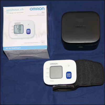 Testbericht Omron RS2 Blutdruckmessgerät