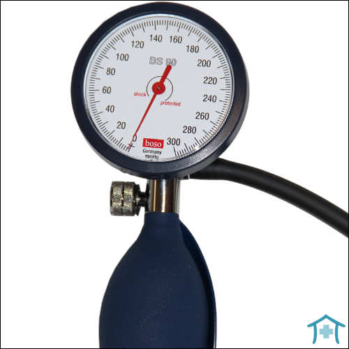 Aneroid Manometer zur manuellen Blutdruckmessung