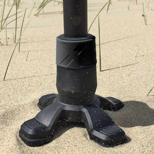 Safety Foot auf Sand