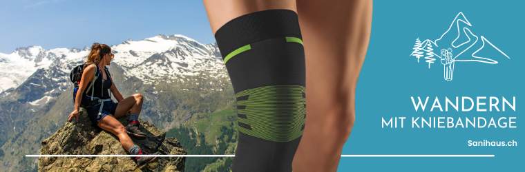 Kniebandagen zum Wandern