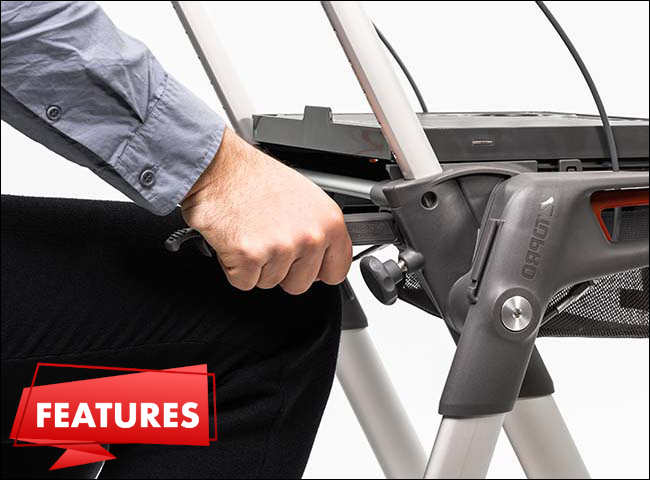 Integrierte Aufstehhilfe