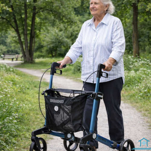 Rollator Gemino 30 im Park